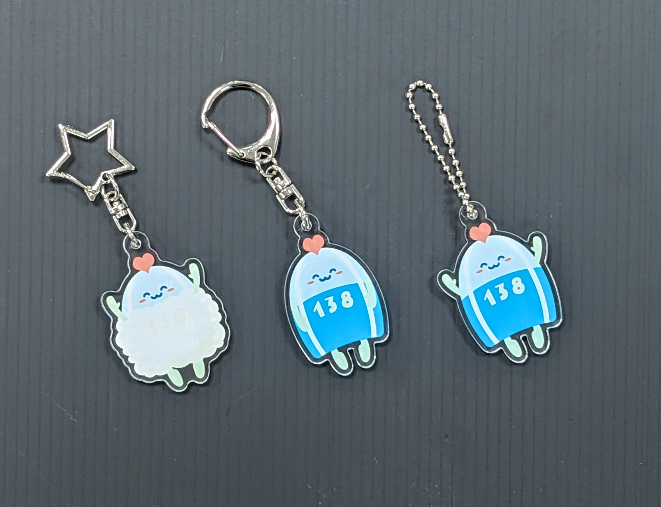 イチ・デジ | シン・いちみん 3種のキーホルダー発売